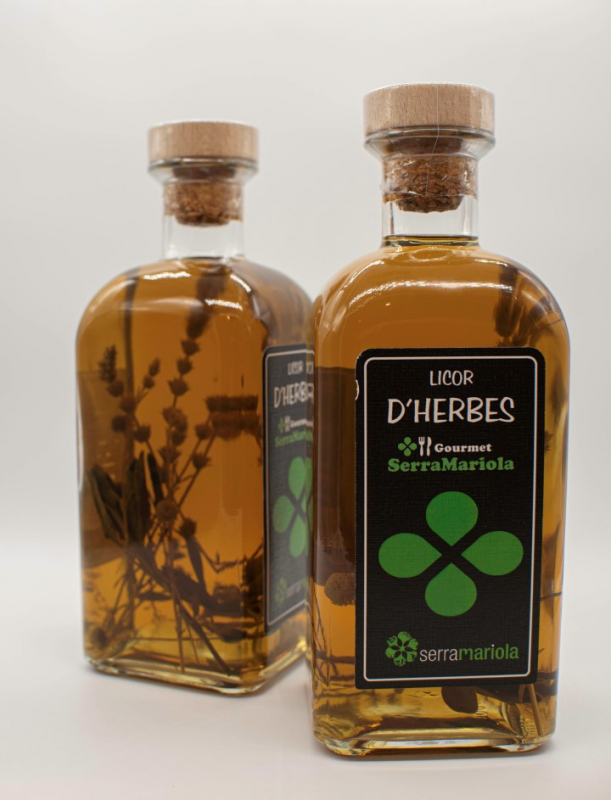 LICOR DE HIERBAS 1 LT SERRAMARIOLA