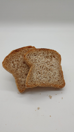 Pan de molde integral de elaboración propia  sin sal