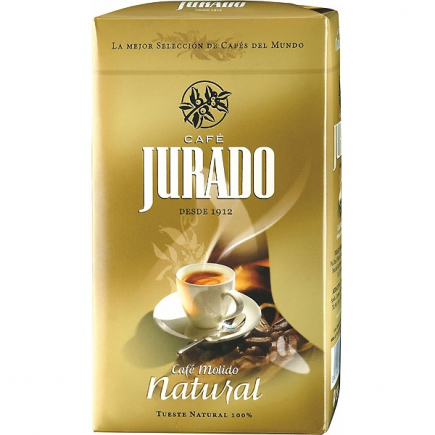 CAFE JURADO NATURAL MOLIDO PAQ 250G