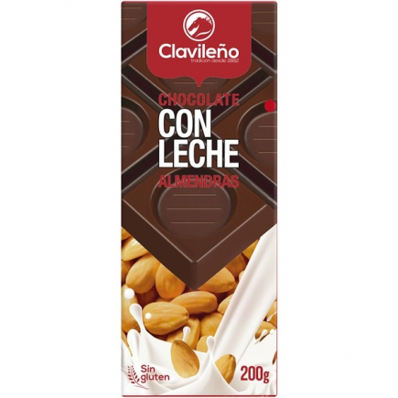 CHOCOLATE CLAVILEÑO LECHE/ALM TAB 200G