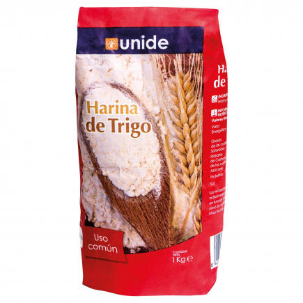 HARINA TRIGO UNIDE 1KG