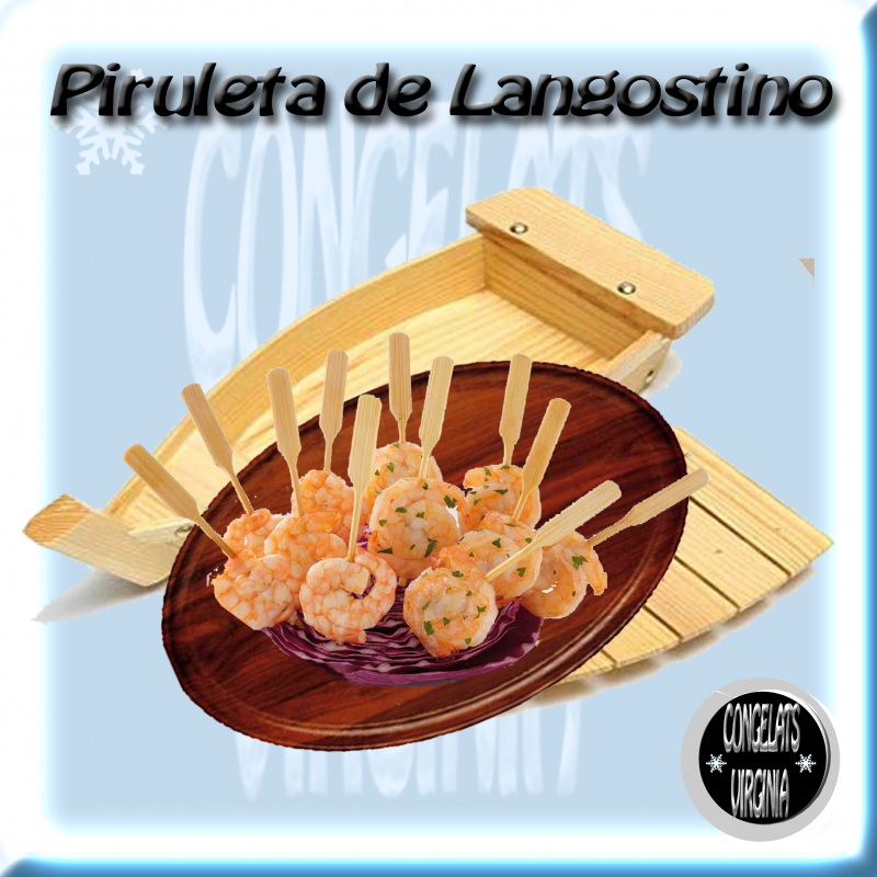 PIRULETAS DE LANGOSTINO