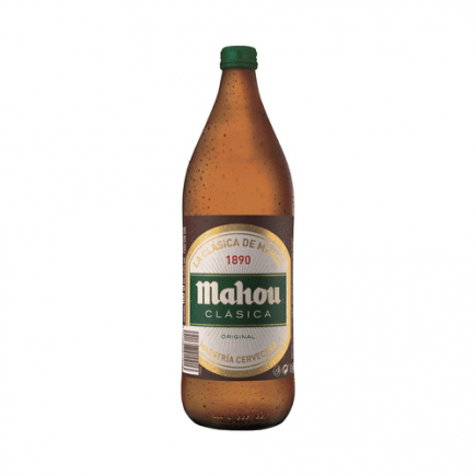 MAHOU CLASICA BOTELLA 1 LT