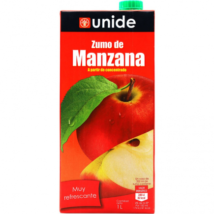ZUMO UNIDE MANZANA 1L