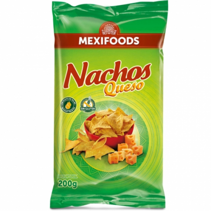 NACHOS MEXIFOOD QUESO 200G