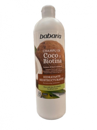 BABARIA CHAMPU BIOTINA COCO 700ML