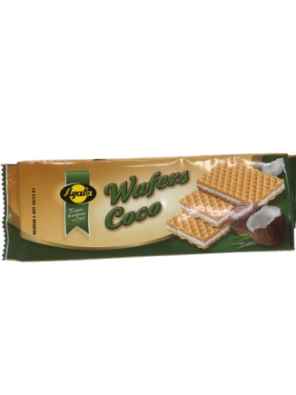 AYALA WAFERS COCO PAQUETE 160G.