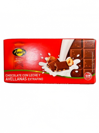 AYALA CHOCOLATE LECHE-AVELLANA 150G