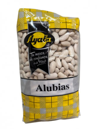AYALA ALUBIAS BLANCAS PAQUETE 500G.