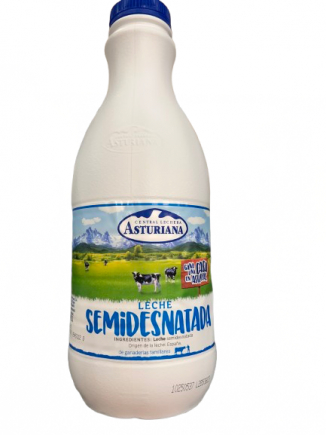 LECHE ASTURIANA SEMIDESNATADA 1,5