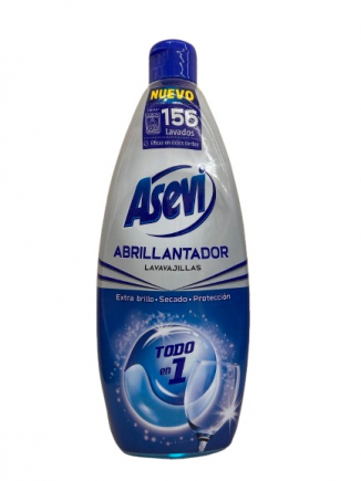 ASEVI ABRILLANTADOR LAVAVAJILLAS 625ML