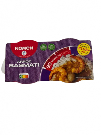 ARROZ BASMATI VASOS PLUS NOMEN