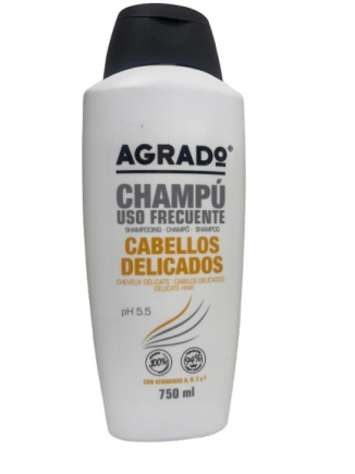 AGRADO CHAMPU CABELLO DELICADO 750ML.