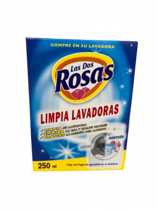 LIMPIA LAVADORAS 250ML 2 ROSAS