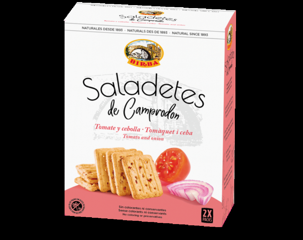 SALADETES TOMATE Y CEBOLLA BIRBA