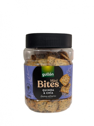 GALLETAS SALADAS CRAKERS SEMILLAS CHIA