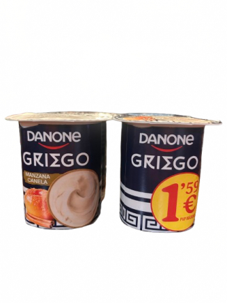 DANONE GRIEGO MANZANA CANELA OFERTA