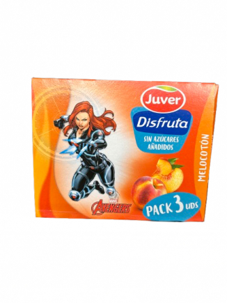 ZUMO DISFRUTA MELOCOTON X3 JUVER