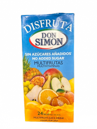 ZUMO DON SIMON MULTIFRUTAS 1L SIN AZUCAR AÑADIDO