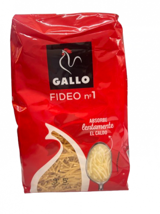 PASTA FIDEO N1 GALLO