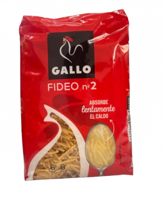 PASTA FIDEO N2 GALLO