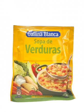 GALLINA BLANCA SOPA VERDURAS 1 SOB.
