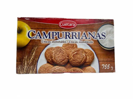 GALLETA CUETARA CAMPURRIANAS 466G.
