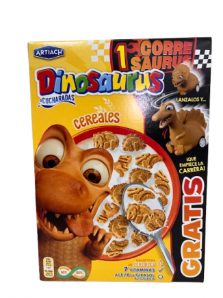 GALLETA DINOSAURUS CEREALES 320G
