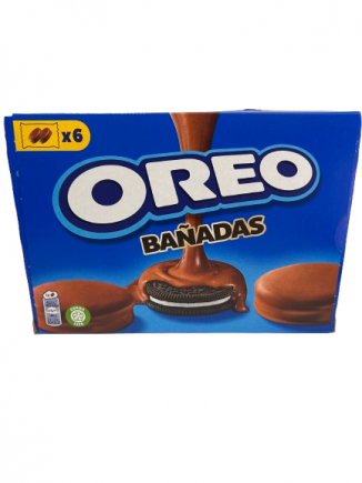 GALLETA OREO 246GRS.CHOCO LECHE BAÑADAS