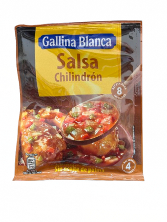 GALLINA BLANCA SALSA CHILINDRON 39G.