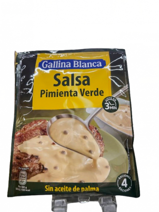 GALLINA BLANCA SALSA PIMIENTA VERDE 50G