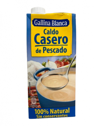 GALLINA BLANCA CALDO PESCADO 1L.