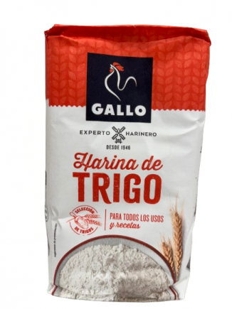HARINA DE TRIGO GALLO 1KG.