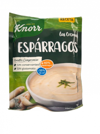 KNORR CREMA ESPARRAGOS 1 SOB.