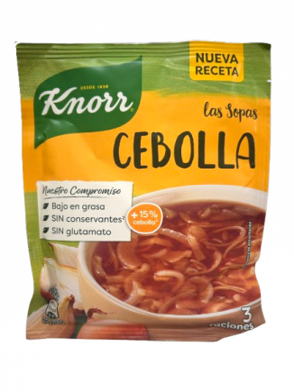 KNORR SOPA DE CEBOLLA SOBRE 54G.