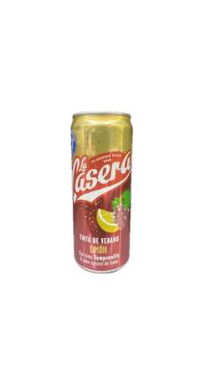 LA CASERA TINTO DE VERANO LIMON LATA 33CL