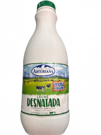 LECHE ASTURIANA BOTELLA 1,5L DESNATADA