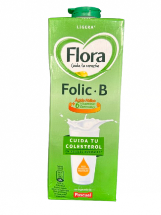 LECHE FLORA BRIK 1L.SEMI