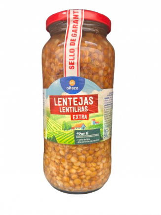 LENTEJAS ALTEZA COCIDAS 580ML. PARDINA