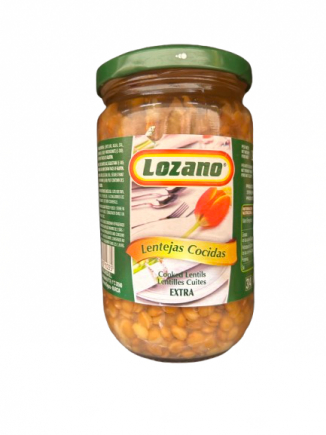 LENTEJAS LOZANO TARRO 295GRS