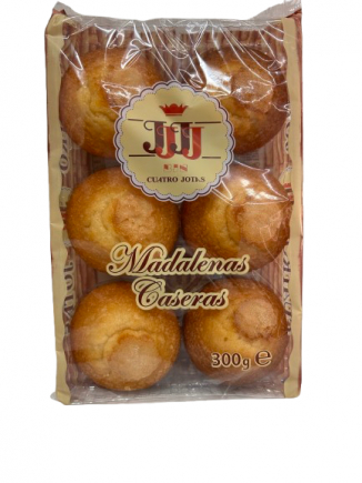 MAGDALENAS CASERAS 300G 4J