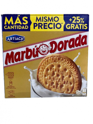 GALLETA MARBU DORADA 800G+25% GRATIS 
