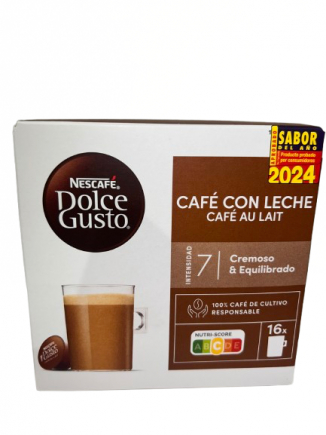 NESCAFE DOLCE GUSTO CAFE CON LECHE 16UDS