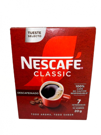 NESCAFE DESCAFEINADO SOBRES
