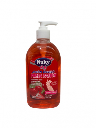 JABON MANOS NUKY FRESA 500ML
