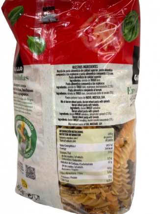 PASTA GALLO VEGETAL HELICES 450G