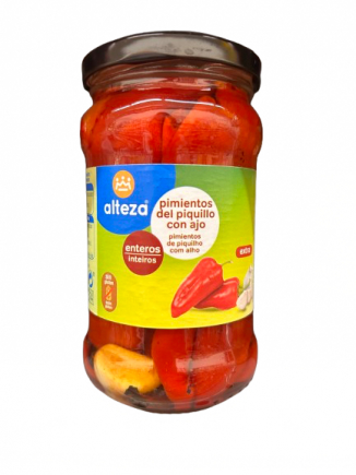 PIMIENTO PIQUILLO ALTEZA C/AJO 314 GR ENTEROS