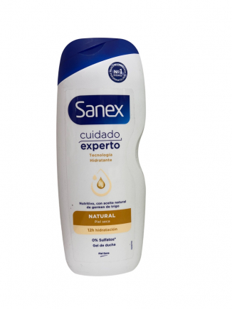 SANEX GEL CUIDADO EXPERT NATURAL 600ML