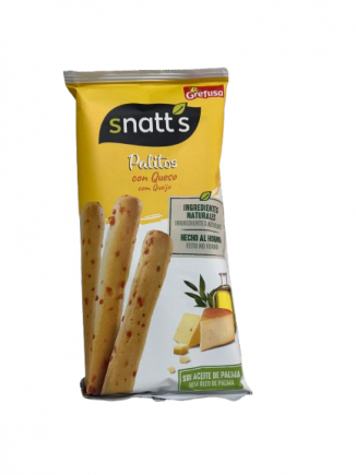 SNATTS PALILLOS QUESO 56G