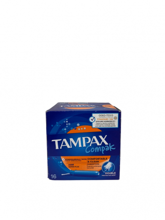 TAMPAX COMPACK SUPER PLUS 16UND